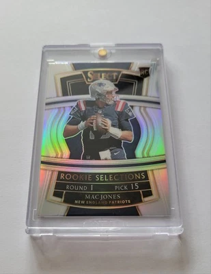 2021 Panini Select Rookie Selections Silver Prizm Mac Jones #RS-5 RC - Image 1 of 3
