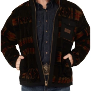Pendleton Harding Printed Men's XL Berber Jacket Aztec Southwestern Pattern NWT - Picture 1 of 7