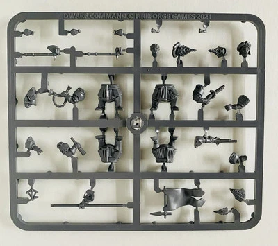 Marco Forgotten World Stone Realm Dwarf Command • Nuevo • ¡Modifica otras minis! Foto 1 de 4