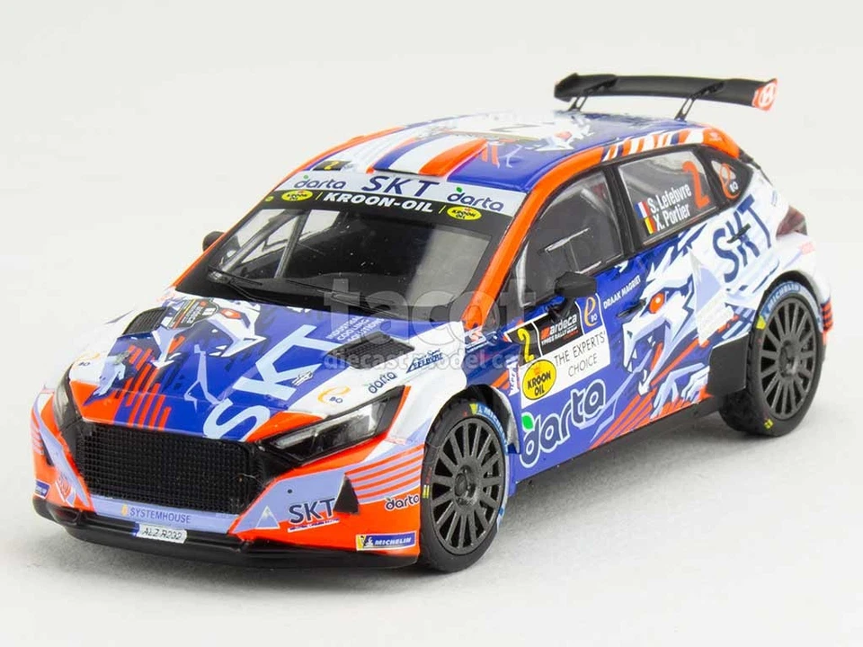 Hyundai I20 N RALLY2 #2 Win Ypres Rally 2024 Lefebvre IXO RAM948 1 43 Rally