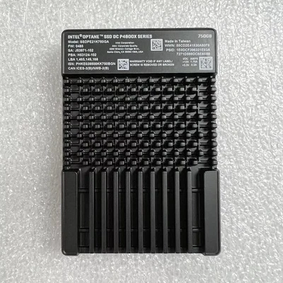 Intel P4800X 750GB SSD U.2 2.5 inch Optane DC SSDPE21K750GA 6Gb/S Nvme/PCIe - Image 1 of 3
