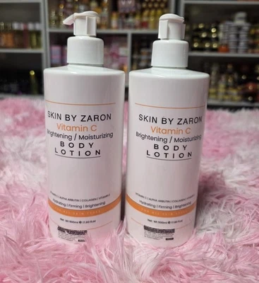 Skin by Zaron Vitamin C Brightening and Moisturizing Body Lotion 500ml - Image 1 of 4