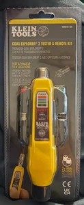 Klein Tools Cable Tester Coax Explorer 2 Tester with Remote Kit VDV512-101 - Picture 1 of 2