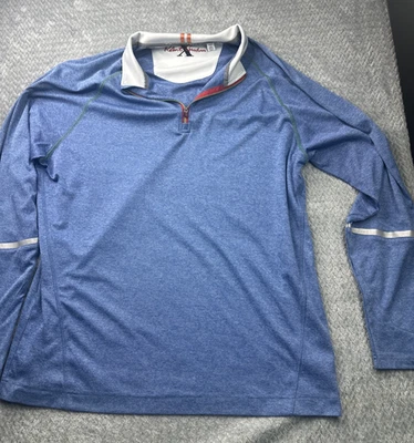 Pulloverems Robert Graham X 1/4 Cremallera Rendimiento 2XL XXL Elastizados Usados en Excelente Condición Foto 1 de 4