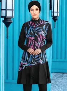 NWT AdaSea Modest Swimwear Swim dress Size XXL - Picture 1 of 13