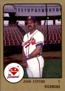 1988 Richmond Braves ProCards #7 Juan Espino Dominican Republic DR Baseball Card - Picture 1 of 1