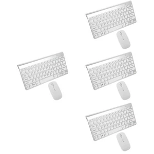 4 setzt drahtlose - und Tastaturkabel -Plug -and -Play -Computerzubehör ein - Bild 1 von 12