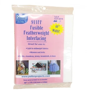 911FF - Pellon Fusible Polyester Interfacing 60in x 1yd - White - Picture 1 of 1