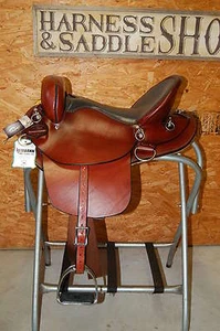 16 GW CRATE SADDLE MADE IN BRYANT ALABAMA - Picture 1 of 10