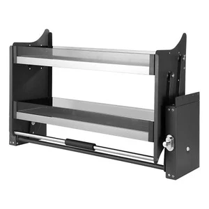Pull Down Shelf, 30 Inch Drop Down Shelf High Cabinet Pull Down Shelf - Picture 1 of 12
