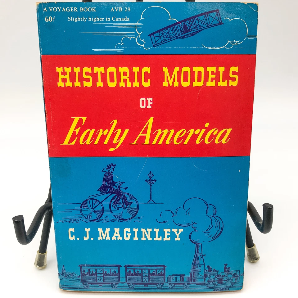Historic Models of Early America C.J. Maginley 1947 Voyager Book Make It Ride It - Image 1 of 4