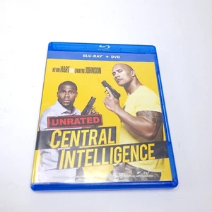 Central Intelligence Unrated Edition (Blu-ray, 2016) Kevin Hart, Dwayne Johnson - Imagen 1 de 3