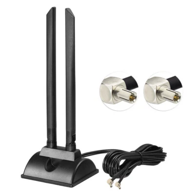 4G MIMO Mobile banda larga 2x TS9 antenna Huawei E5573 E5786 E5372 E5577 B618 B528 - Immagine 1 di 4