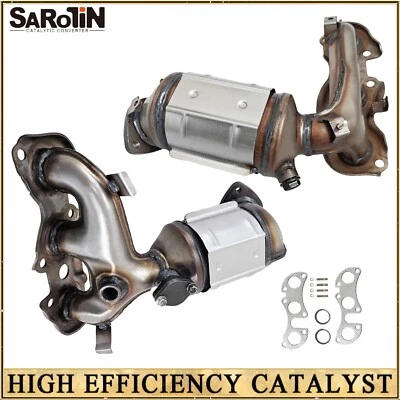 2x Catalytic Converter for LEXUS ES300 2002-2003/TOYOTA CAMRY 2002-2006 3.0L - Изображение 1 из 4