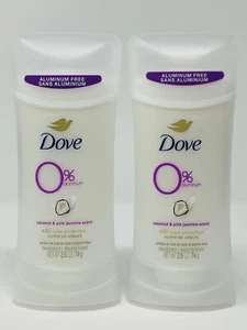 Desodorante Dove coco y jazmín rosa 48 horas protección contra olores 0% aluminio nuevo - Imagen 1 de 6