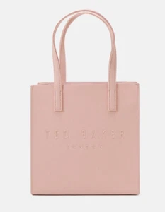 TED BAKER shopper small genuine icon bag tote pink genuine New - Picture 1 of 17