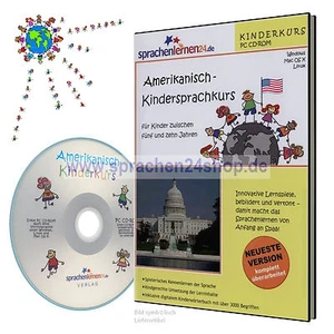 Amerikanisches Englisch lernen für Kinder - Kindersprachkurs auf CD - Bild 1 von 4