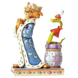 RARO DISNEY TRADICIONES JIM SHORE ROYAL PAINS KING JOHN ROBIN HOOD 4050418 NUEVO EN CAJA - Imagen 1 de 2