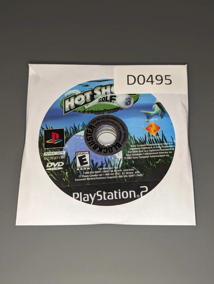 Hot Shots Golf 3 (Sony PlayStation 2, 2003) **SOLO DISCO** Foto 1 de 1