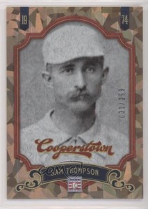 2012 Panini Cooperstown Crystal Collection /299 Sam Thompson #129 HOF