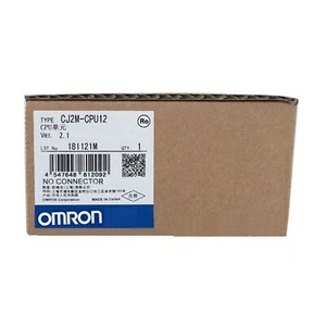 One Omron CJ2M-CPU12 PLC Module CJ2MCPU12 CJ2M/CPU12 CPU Unit New In Box - Picture 1 of 13