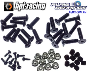 HPI RC Screws, Nuts and Grub Screws by Part Number - Packs of 10 - Grade 12.9 - Picture 1 of 77