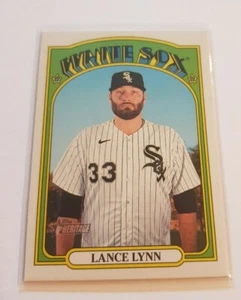 2021 Topps Heritage - Lance Lynn - Chicago White Sox - #709 Short Print  - Bild 1 von 3