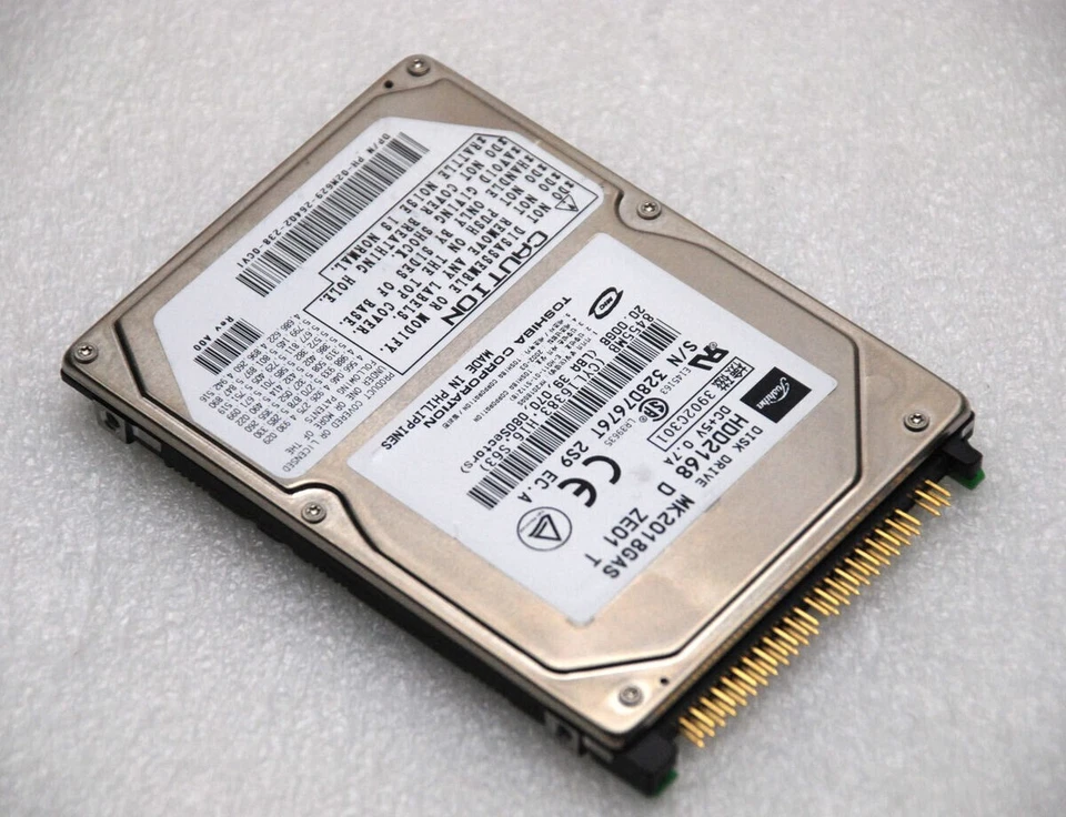 MK2018GAS TOSHIBA 20GB 4200rpm 2MB ATA HDD2168 2.5" - Image 1 of 1