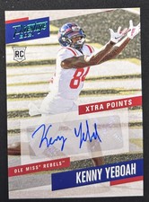 2021 Chronicles Prestige Draft Picks Xtra Points Kenny Yeboah RC auto #PS-KYB