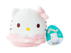 Peluche neuve Sanrio Squad Hello Kitty Squishmallows 6,5 pouces douce adorable mignonne