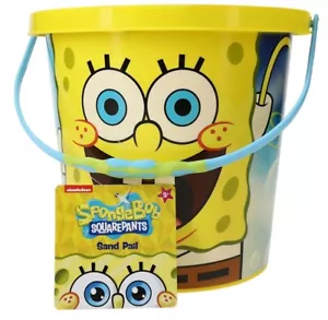 Spongebob Squarepants Sand Pail Easter Beach Bucket NWT - Picture 1 of 4