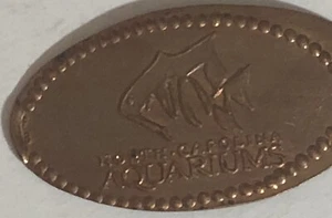 North Carolina Aquariums Pressed Elongated Penny PP1 - Picture 1 of 2