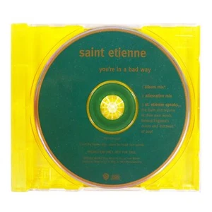 Saint Etienne : You're In A Bad Way promo CD (1993 Warner Bros) USA St. - Bild 1 von 2
