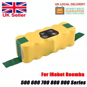 Battery For iRobot Roomba 500 600 700 800 595 620 630 650 660 790 780 880 Ni-MH - Picture 1 of 10