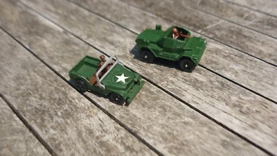 Corgi Junior Army Jeep & Daimler Scout Car in very good condition. - Image 1 of 4