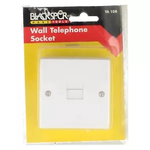 Prise téléphone murale Blackspur TA 108 - Photo 1/9