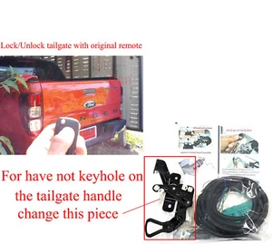 CENTRAL LOCK by REMOTE Tailgate Handle For FORD RANGER T6 MAZDA BT-50 BT50 12-20 - Picture 1 of 6
