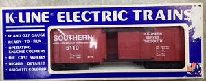 K-Line O Scale Electric Trains Southern Boxcar K-5110 - Picture 1 of 4