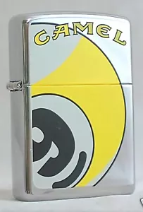 Zippo Lighter Camel Nine Ball Pool 1996 CZ 106 HP Chrome Zippo Lighter Camel - Picture 1 of 12