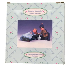 Juego de estatuillas de colección Madame Alexander c2000 de la Bella Durmiente con príncipe #90870 - Imagen 1 de 4