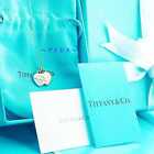 New Gift Wrapping Tiffany   Co. Double Heart Necklace Silver   Rubedo Metal