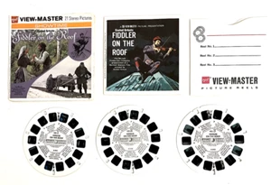 View-Master Fiddler on the Roof Musical - 3 reels B390 Viewmaster Vintage - Picture 1 of 2