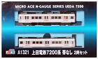 N gauge Ueda Electric Railway 7200 series without obi 2-car set
