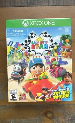 NEW ✹ Race with Ryan ✹ Ltd Edition W/ Toy Car Xbox One Series X Game Ryans World - Image 1 of 4