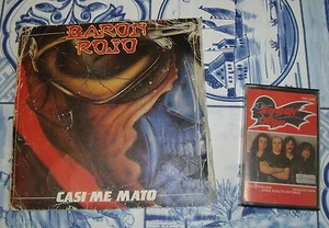 SINGLE Y CASSETTE "BARON ROJO" CASI ME MATO Y VERSIONES ORIGINALES - Bild 1 von 1