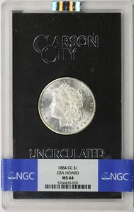 1884-CC 1 $ Morgan Dollar GSA Hort NGC MS64 - Bild 1 von 4