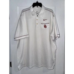 Nike Dri-Fit Oklahoma Sooners Golf Polo Shirt Men’s 2XL - Picture 1 of 8
