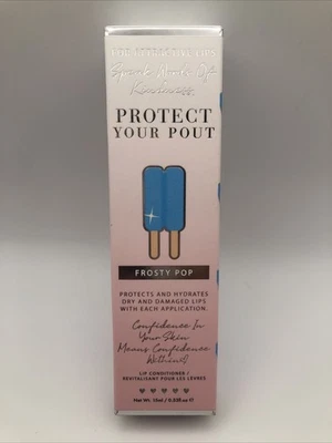 ¡NUEVO EN CAJA! AUTÉNTICO P Louise Protege Tu Puchero FROSTY POP Acondicionador Labial Foto 1 de 4