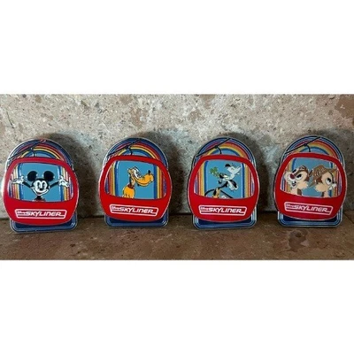 Disney Skyliner гондола булавки набор из 4 четыре Микки, Гуфи, Плуто, Чип и Дейл новый - Изображение 1 из 4