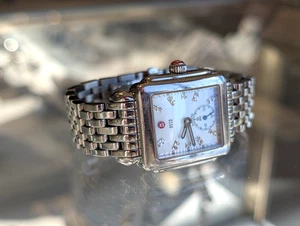 Michele Deco MOP 0,08ct Diamond Dial Quartz Armbanduhr MW06V00A0046 - Bild 1 von 17